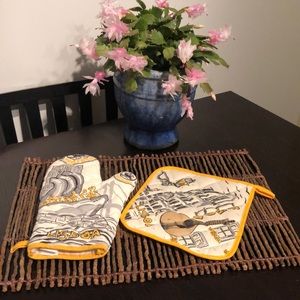 Kitchen potholder set Souvenir From Portugal
